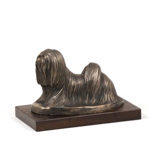 Lhasa Apso figurka na drewnie Art-Dog